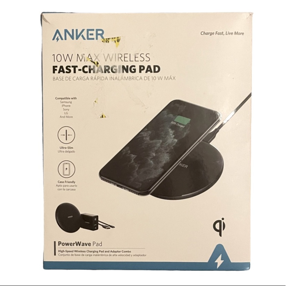 Anker PowerWave Pad with Charger NEW